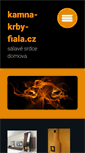 Mobile Screenshot of kamna-krby-fiala.cz