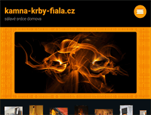 Tablet Screenshot of kamna-krby-fiala.cz